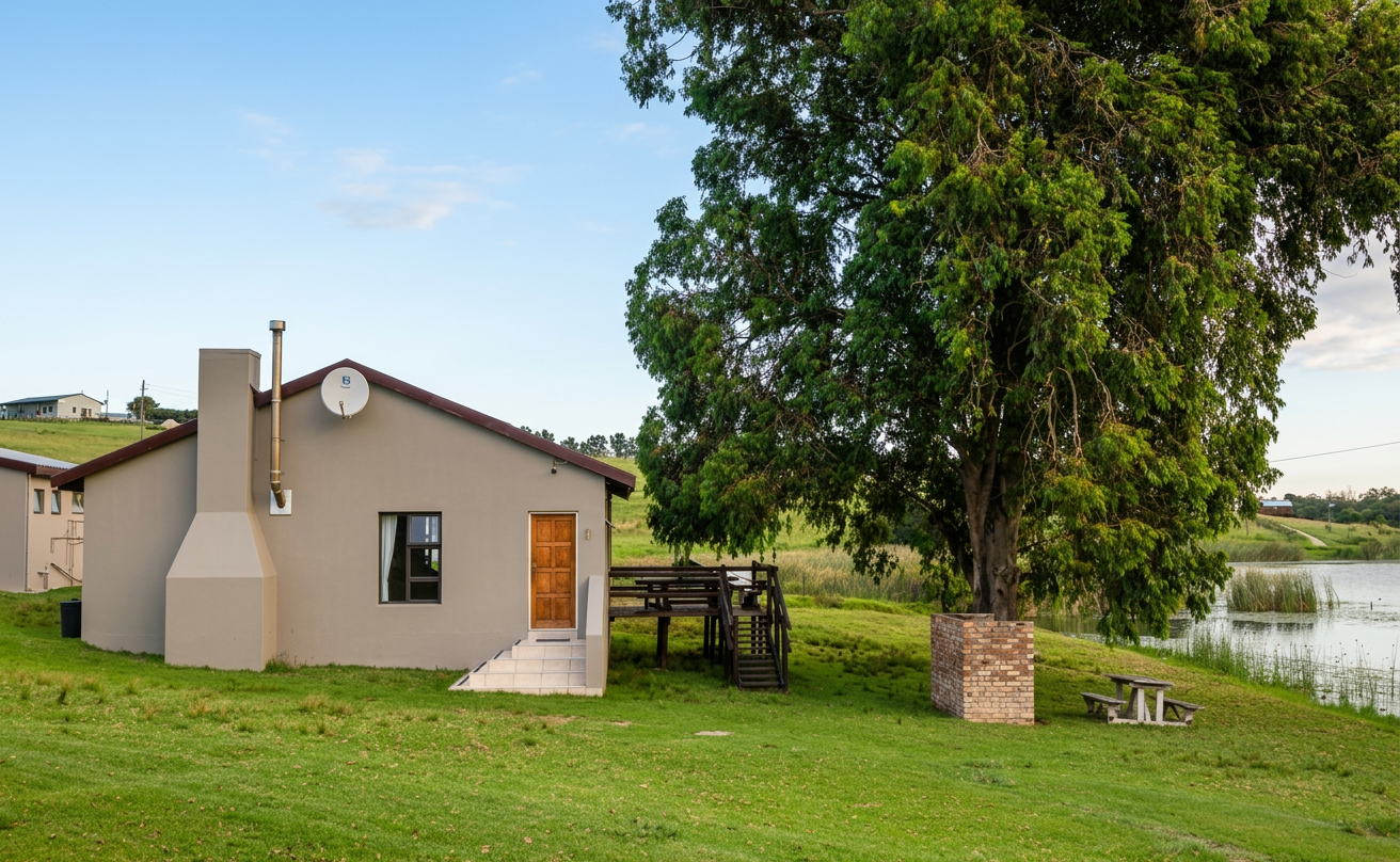 Botha se Plaas accommodation with garden surroundings